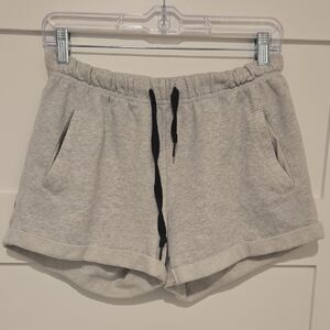 PINK Victoria's Secret Light Gray Athletic Shorts Active
